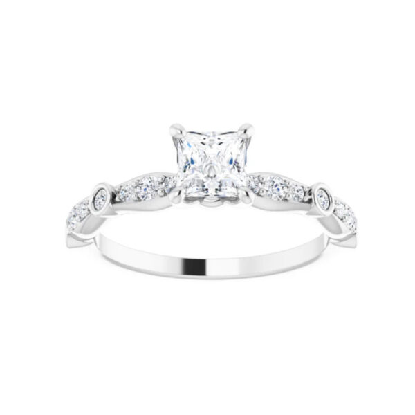 Vintage-Inspired Engagement Ring - Image 3