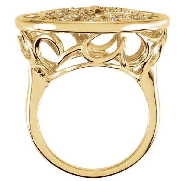 Floral-Inspired Ring - Image 2