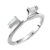 14K White Gold