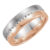 14K White/Rose Gold