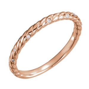 Gypsy Rope Design Anniversary Band