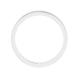Channel-Set Milgrain Edge Eternity Band