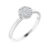 14K White Gold