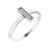 14K White Gold