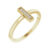 14K Yellow Gold