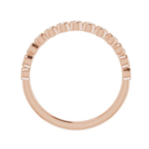 Bezel-Set Anniversary Band