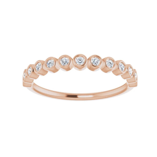 Bezel-Set Anniversary Band - Image 3