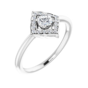 Halo-Style Ring