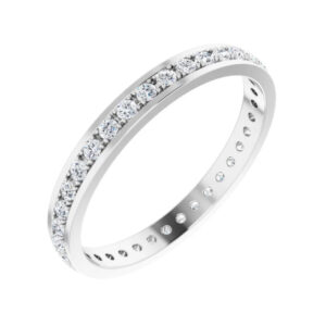 Channel-Set Eternity Band