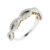 14K White/Yellow Gold