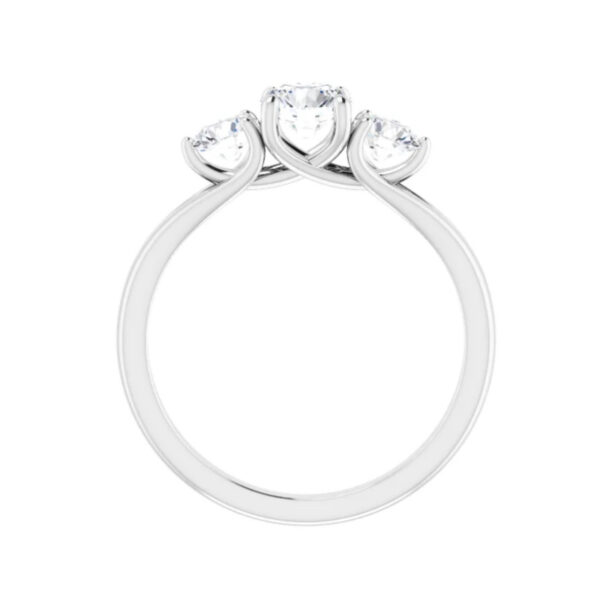 Three-Stone Engagement Ring - Image 2