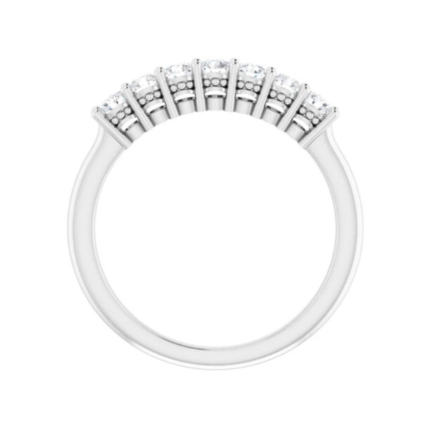 Seven-Stone Anniversary Band - Image 2