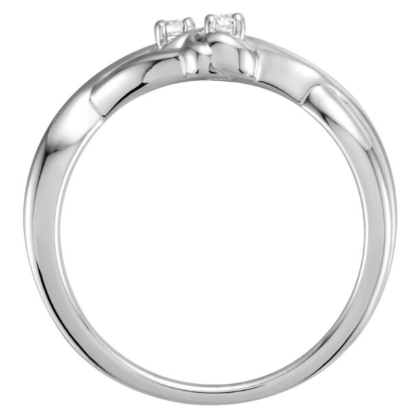 Accented Double Knot Ring - Image 2