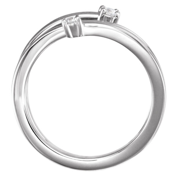 Two-Stone Bypass Ring - Image 2