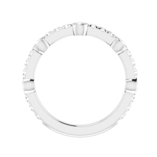French-Set Anniversary Band - Image 2