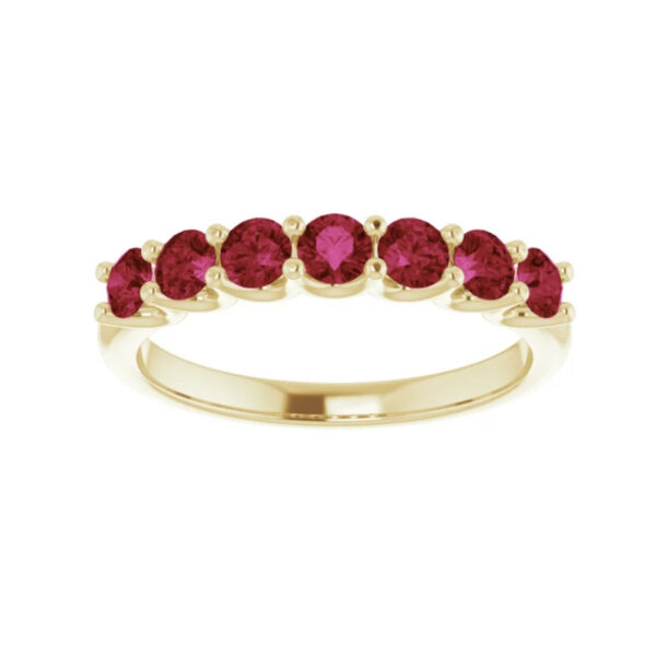 Seven-Stone Anniversary Band - Image 3