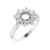 14K White Gold