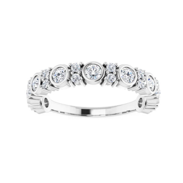 Bezel-Set Anniversary Band - Image 3