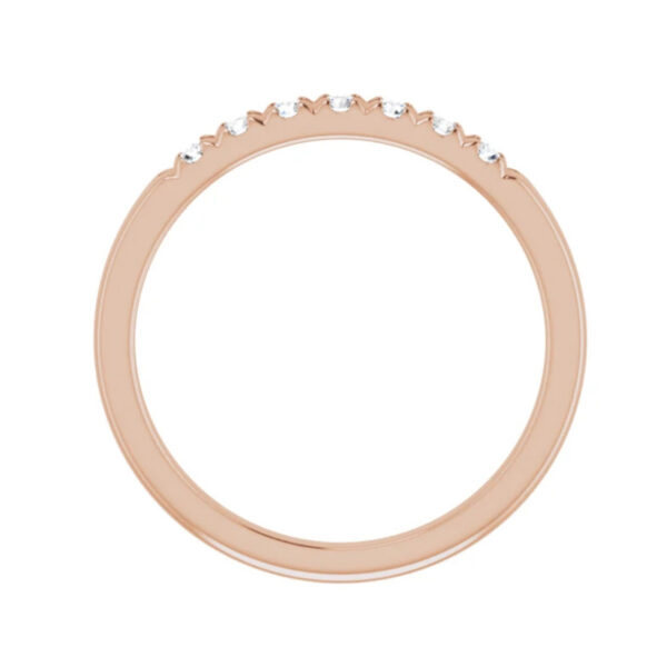 French-Set Anniversary Band - Image 2