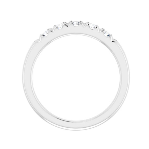 French-Set Anniversary Band - Image 2