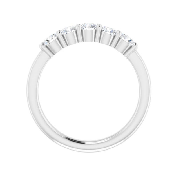 Five-Stone Anniversary Band - Image 2