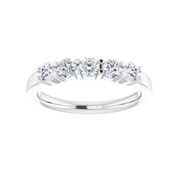 Five-Stone Anniversary Band - Image 3