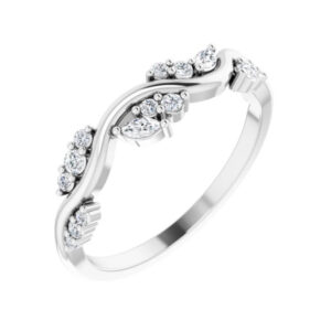 Accented Anniversary Band