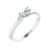 14K White Gold
