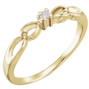 Accented Heart Ring