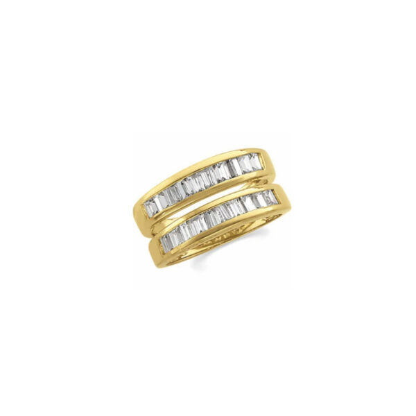 Baguette Accented Ring Guard