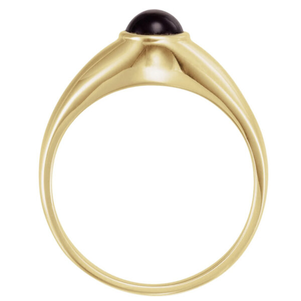 Men's Bezel-Set Ring - Image 2