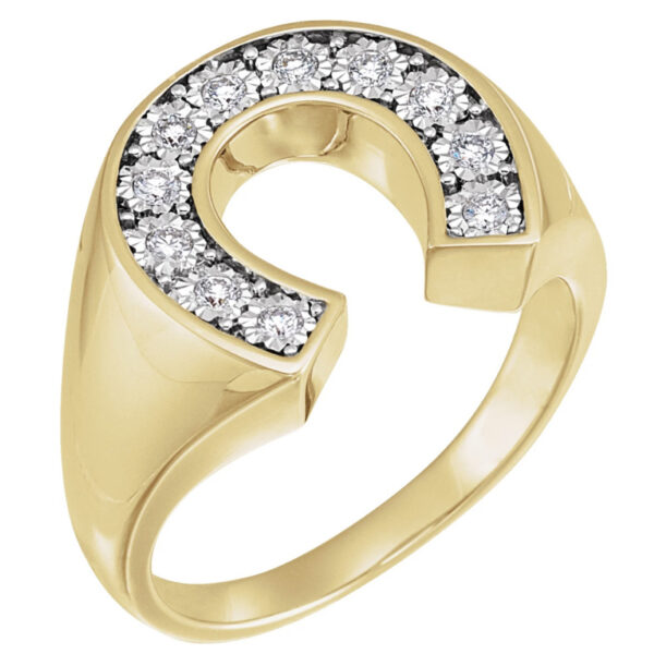 Men's Horseshoe Ring