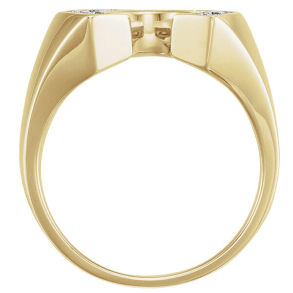 Men's Horseshoe Ring - Image 2