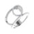 14K White Gold