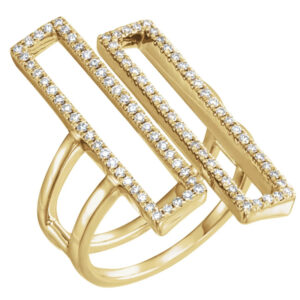 Geometric Rectangle Ring