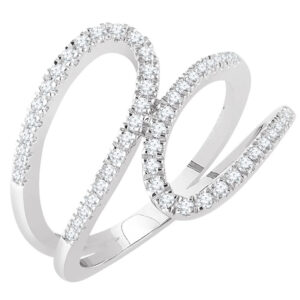 Accented Freeform Ring