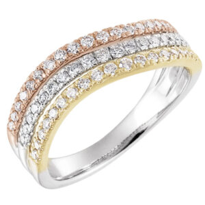 Accented Stacked Ring