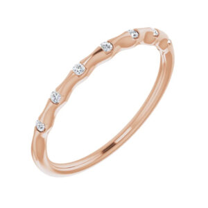 Accented Stackable Ring