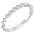 14K White Gold