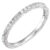 14K White Gold