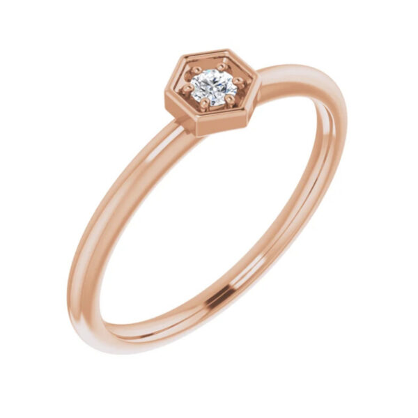 Charles & Colvard Moissanite® Stackable Ring