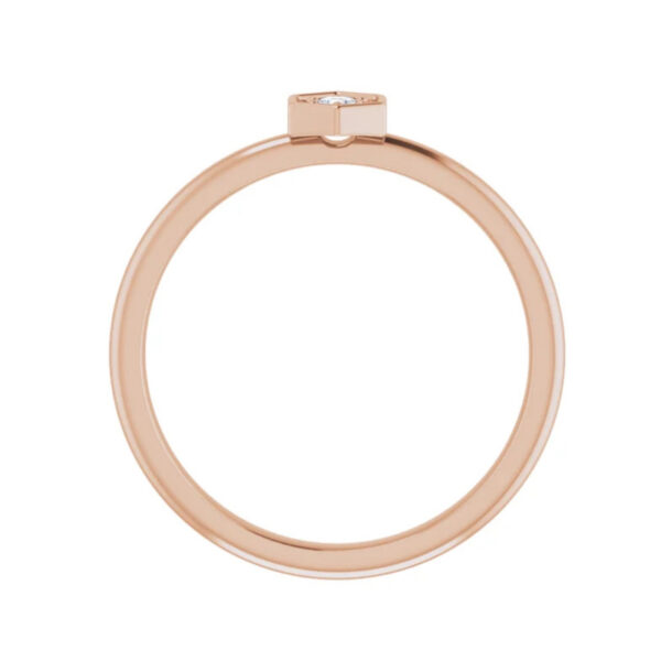 Charles & Colvard Moissanite® Stackable Ring - Image 2