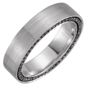 Flat Band with Satin Finish
