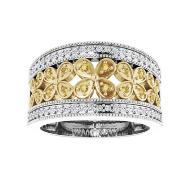 Floral-Inspired Ring - Image 3