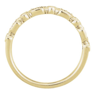 Accented Stackable Ring