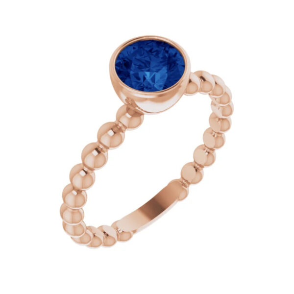 Family Beaded Stackable Ring