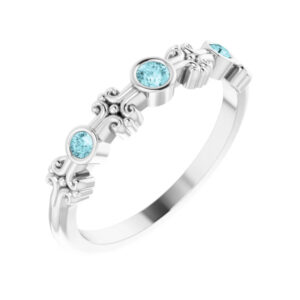 Bezel-Set Ring