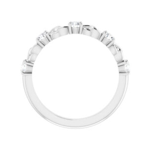 Accented Stackable Ring