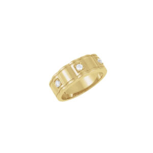 Men's Three-Stone Ring