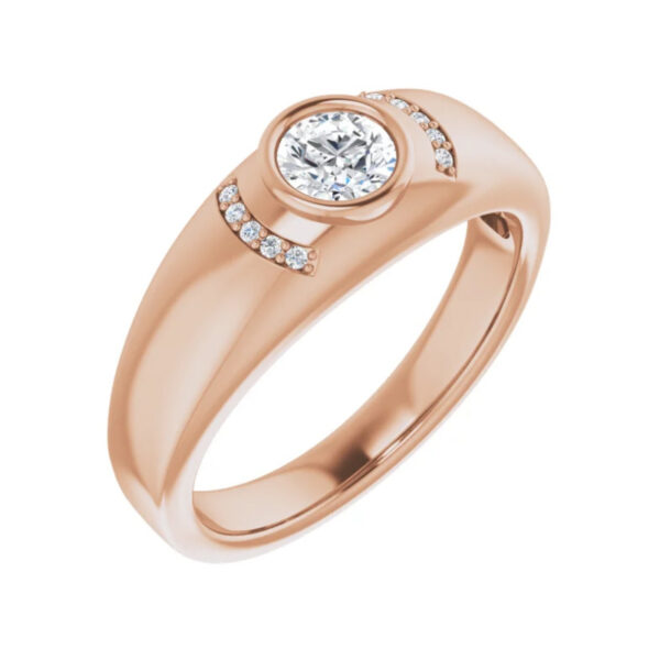 Bezel-Set Ring